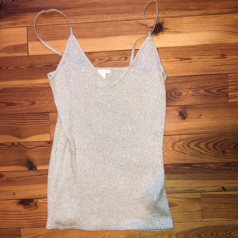 H&M metallic camisole